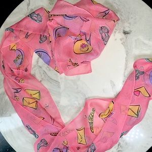 Vtg 1994 fossil Barbie scarf